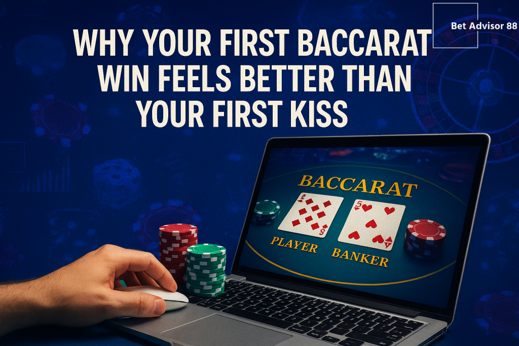 Why your first baccarat win feels better than your first kiss
